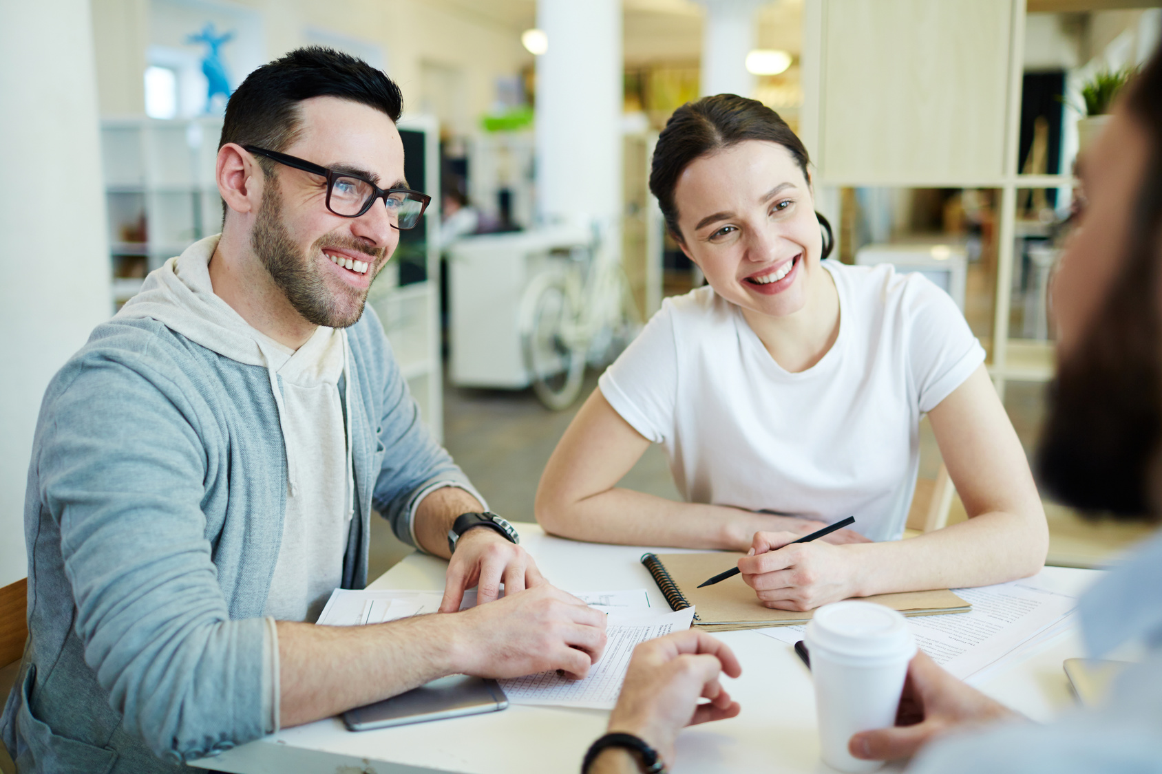 Young Business People in Meeting